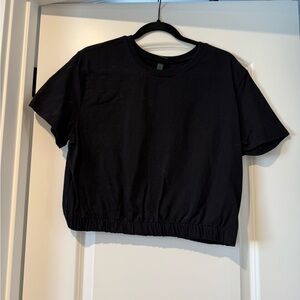 wild fable Black Crewneck Tee